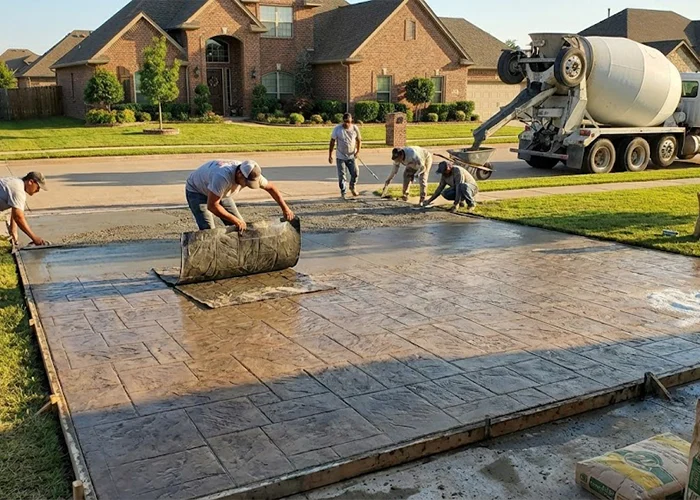 Stamped & Decorative Concrete in Tulsa, OK